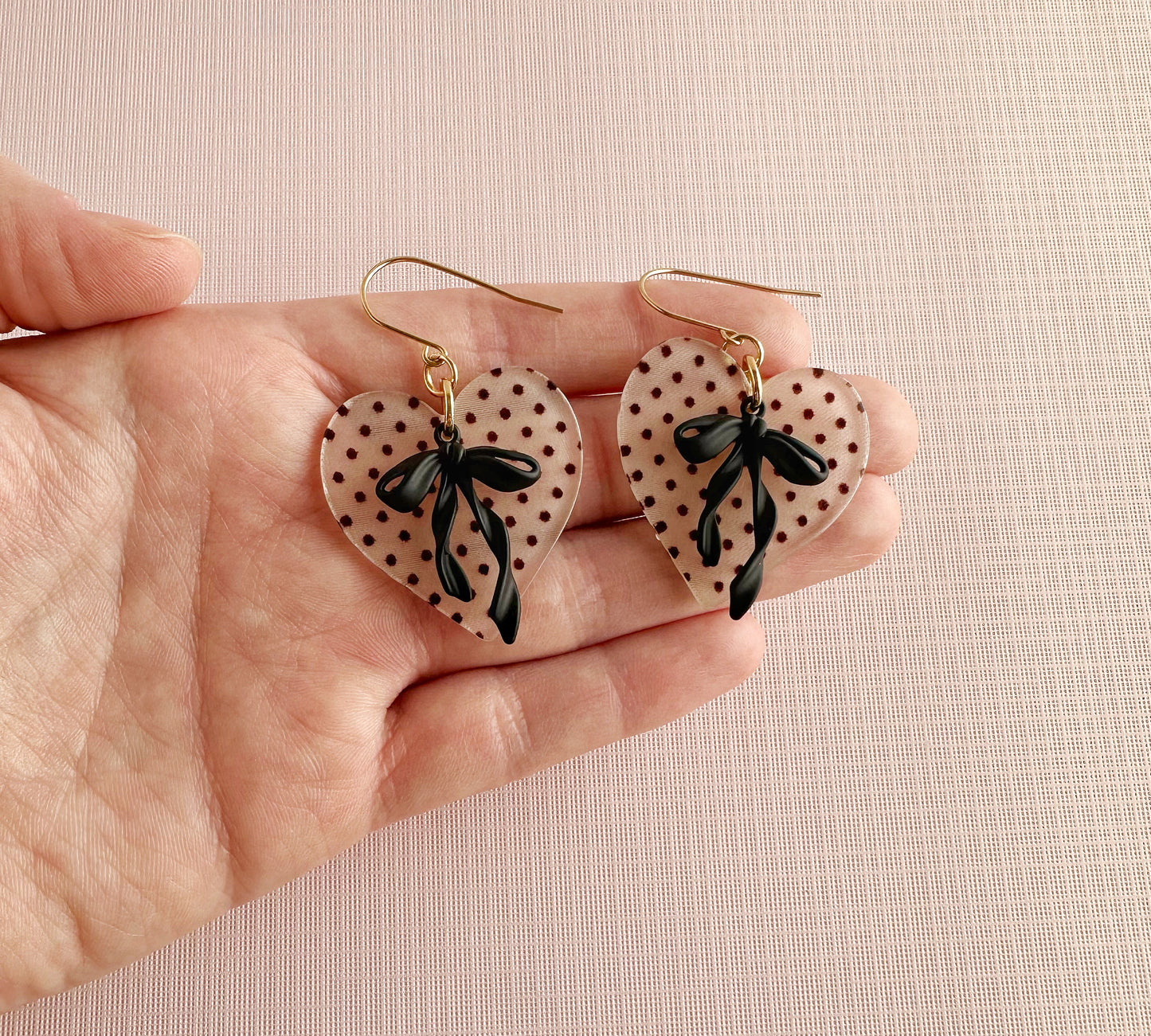 Y2K Girl Polka Dot Hearts & Bows