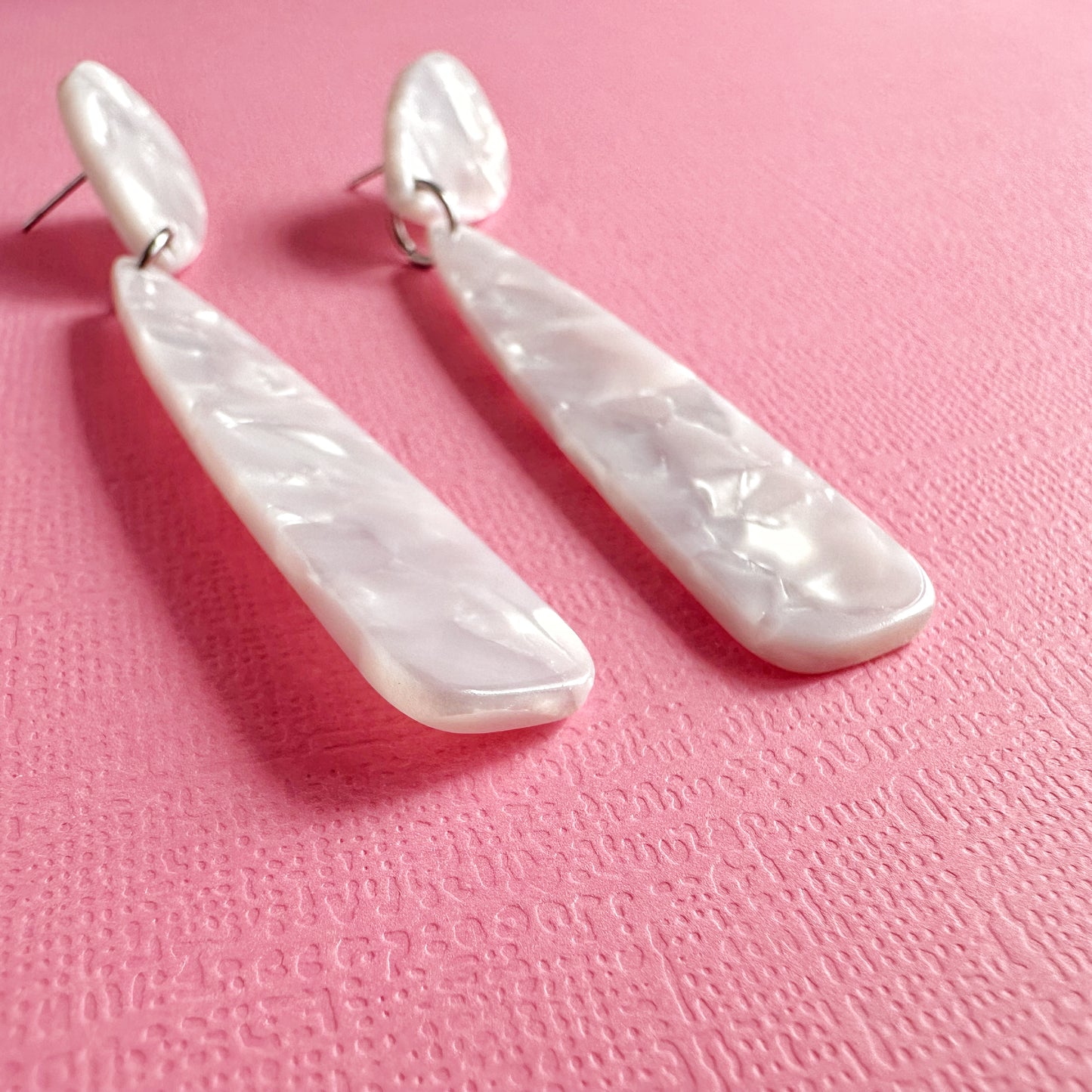 Elegant Pearlescent Dangles