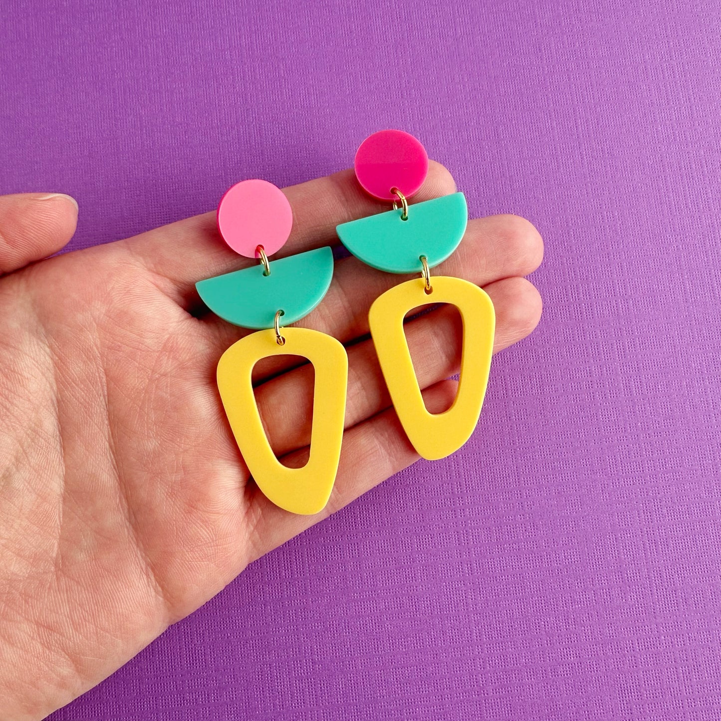 80’s Memphis Style Dangles