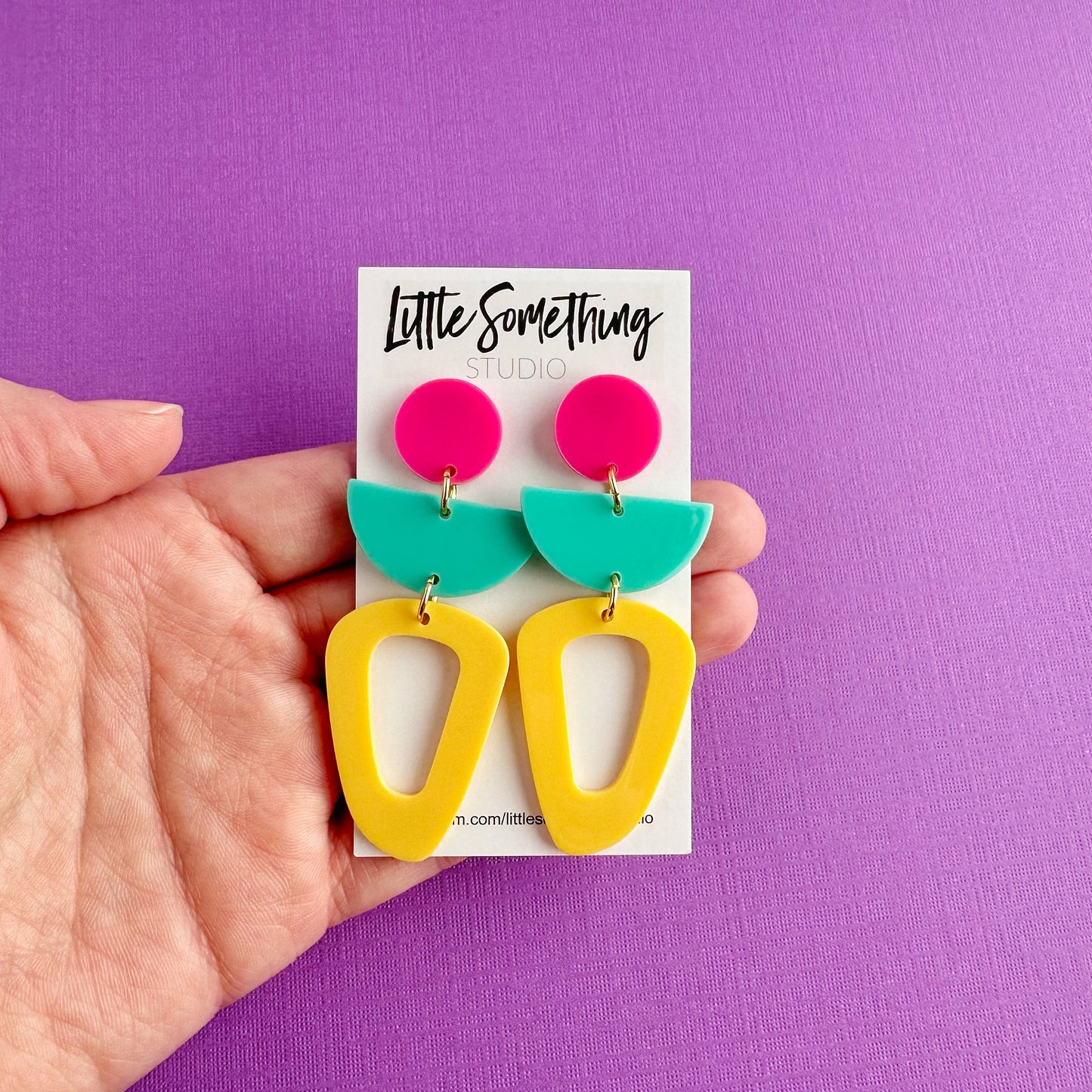 80’s Memphis Style Dangles