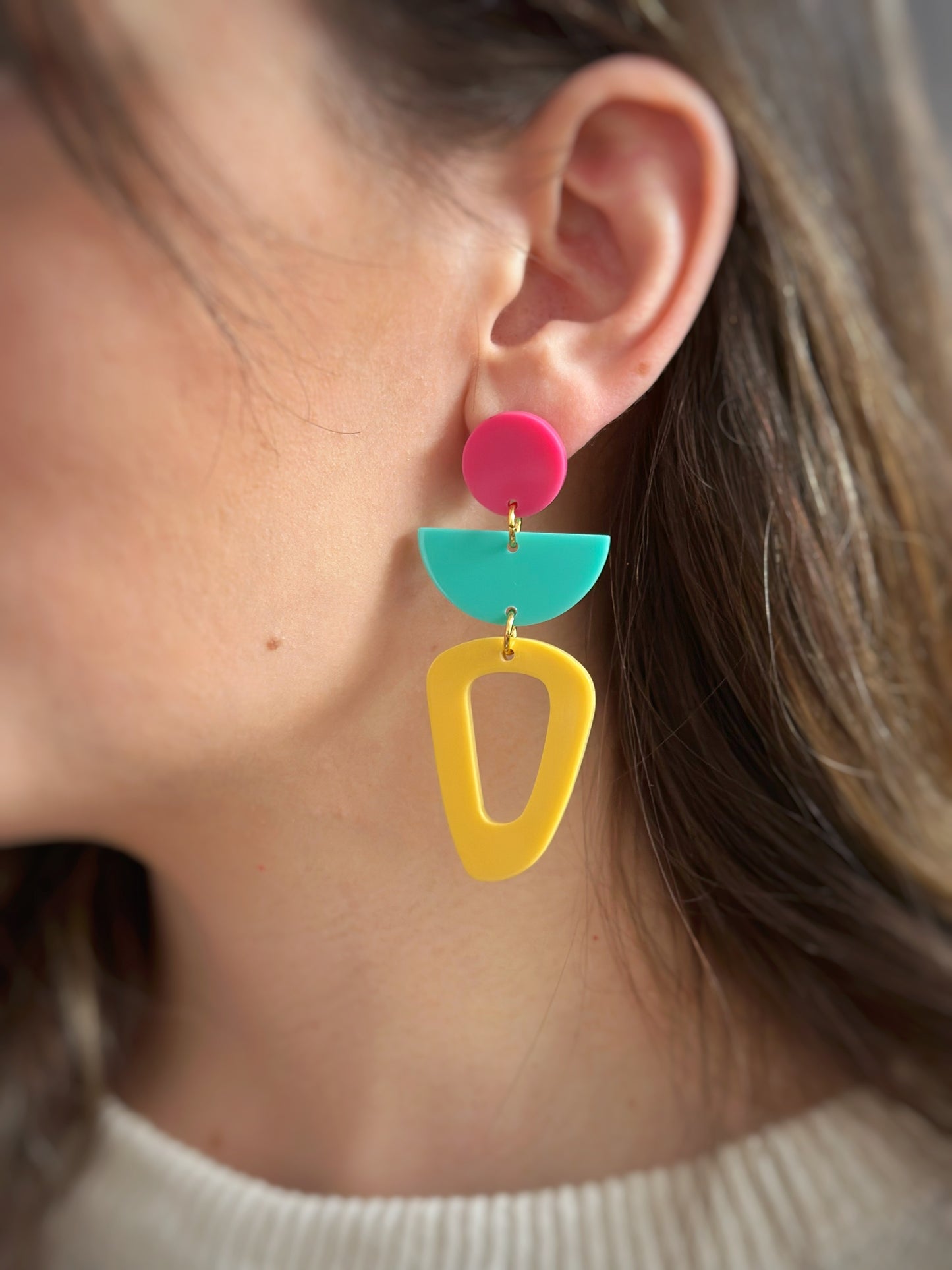 80’s Memphis Style Dangles