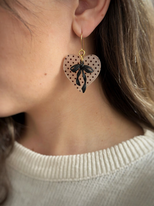 Y2K Girl Polka Dot Hearts & Bows
