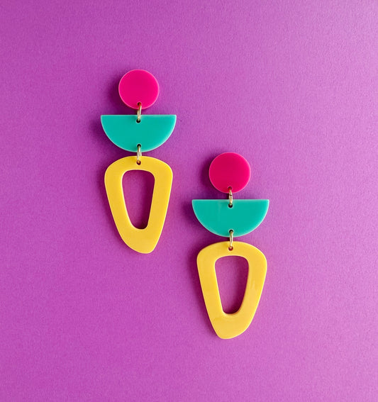 80’s Memphis Style Dangles