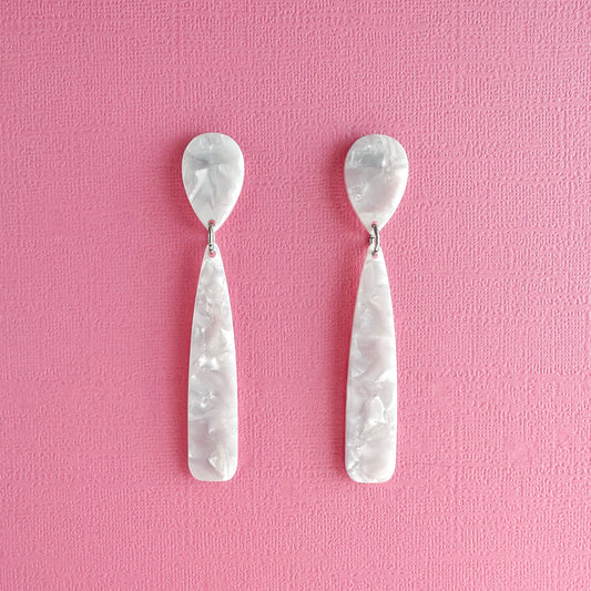 Elegant Pearlescent Dangles