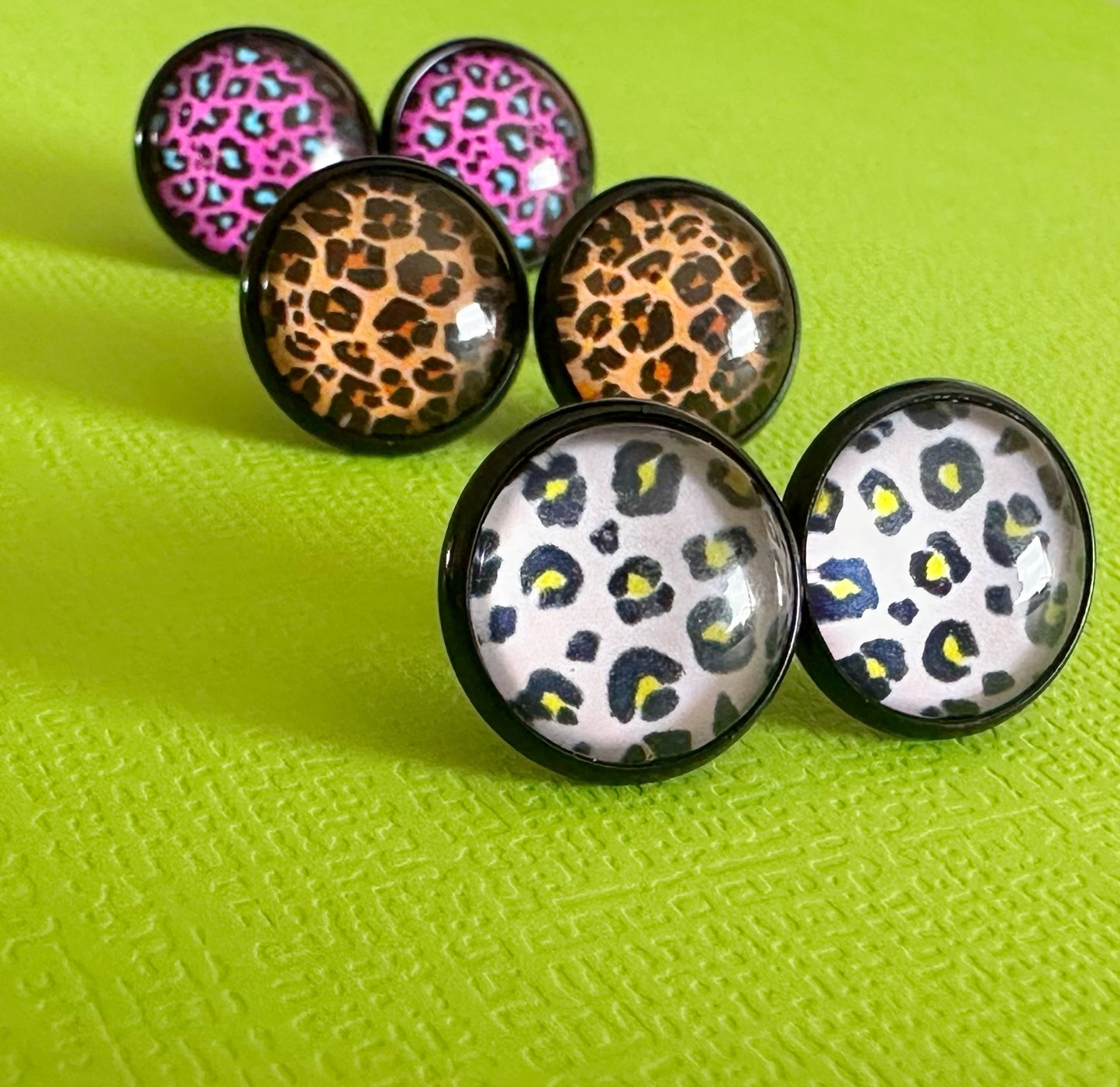 Leopard Luxe Stud Set-Style 1