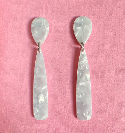 Pearlescent Skinny Dangles