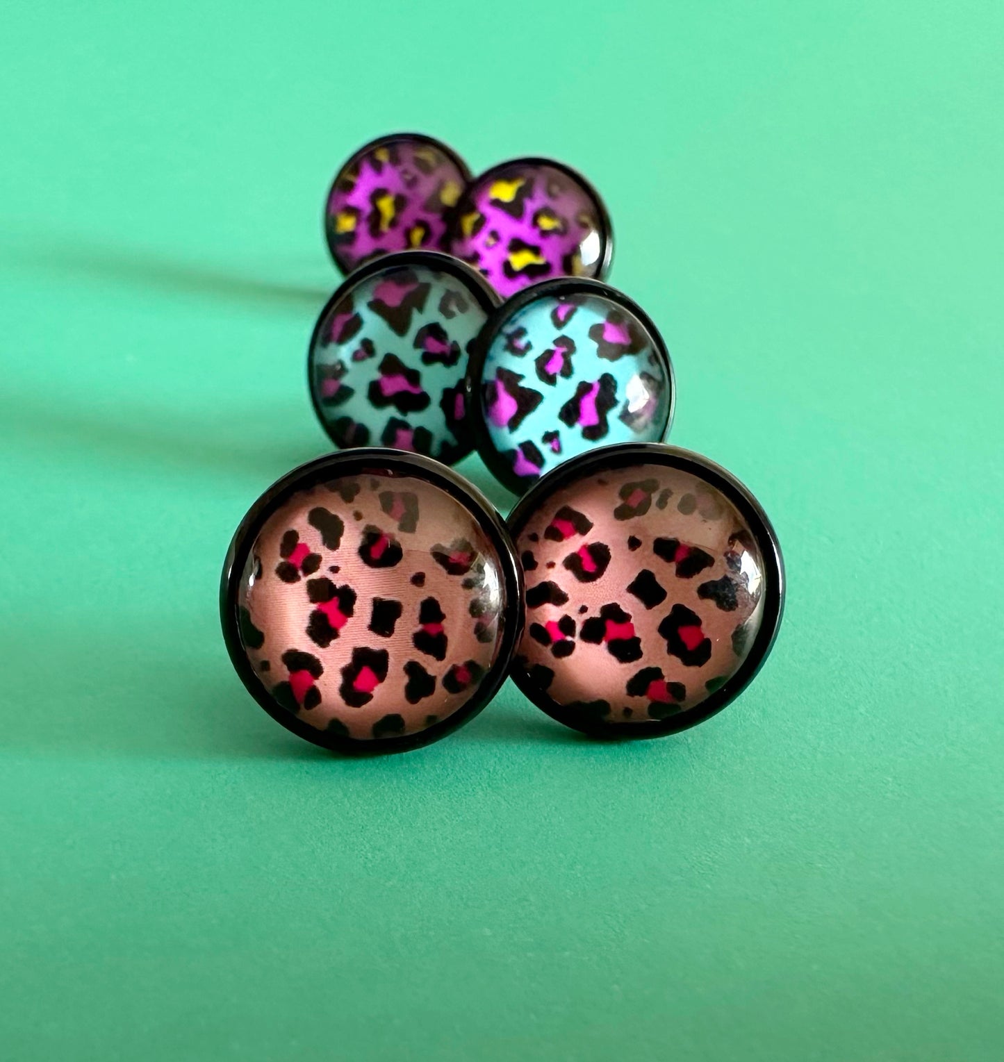 Leopard Luxe Stud Set-Style 2