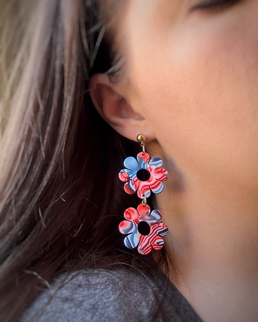 Retro Bloom Dangles