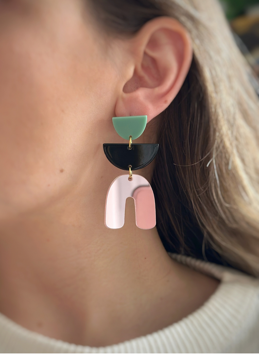 Rose Gold Mirrored Arches