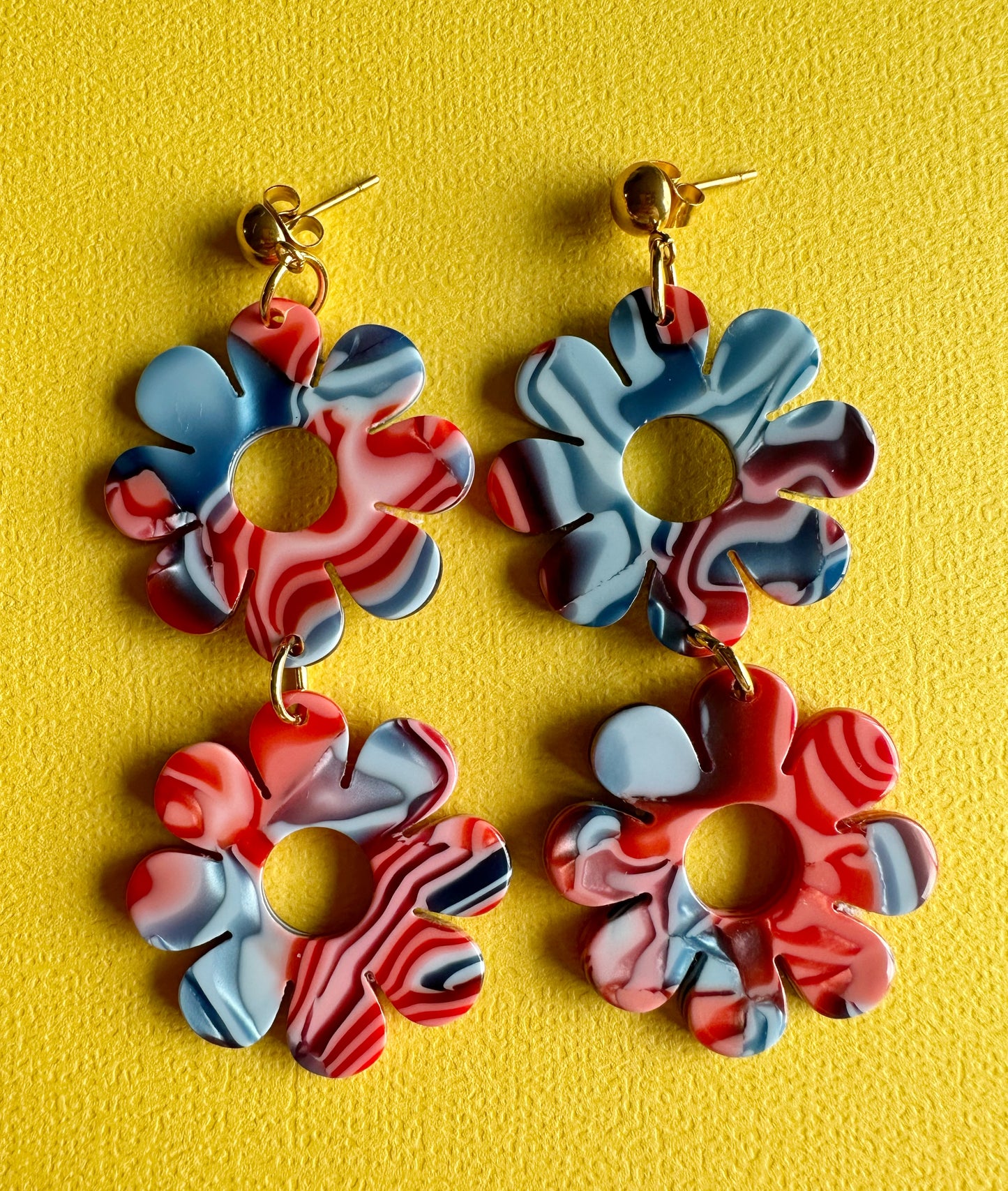 Retro Bloom Dangles