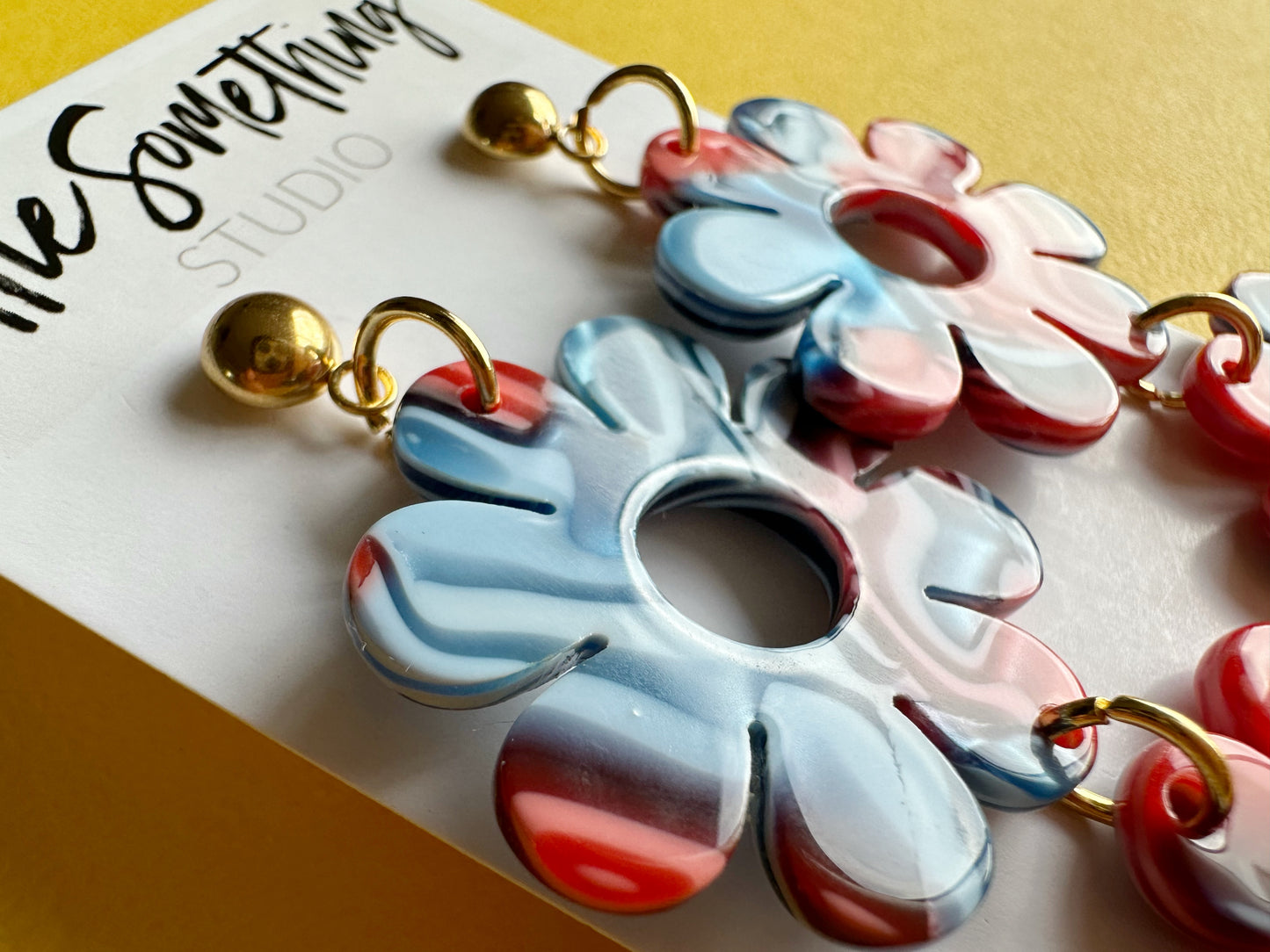 Retro Bloom Dangles